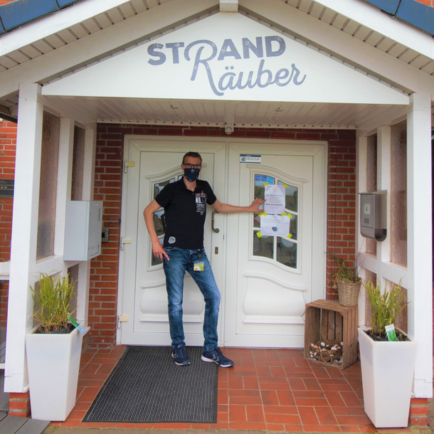 Das Hotel "Strandräuber" kann mit einigen Einschränkungen wieder öffnen